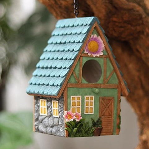 MINWOLF durable outdoor decor blends with yard, inviting birds and admiring guests.