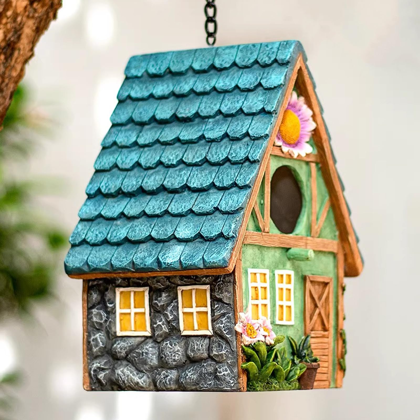 MINWOLF retro exterior design creates a natural garden focal point.