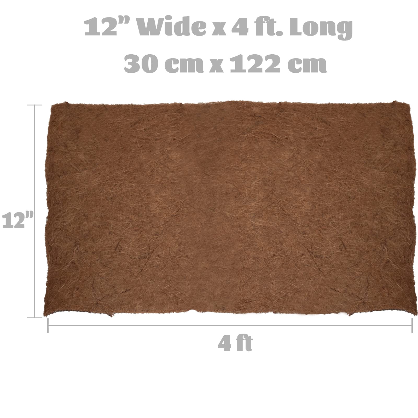 MIOHNAN coco coir liner cut-to-fit showing flexible container compatibility