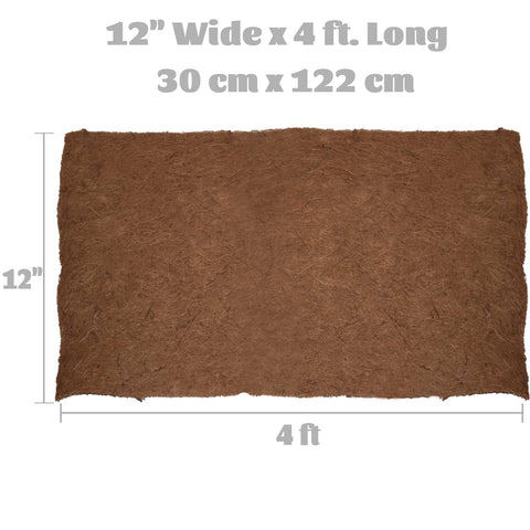 MIOHNAN coco coir liner cut-to-fit showing flexible container compatibility