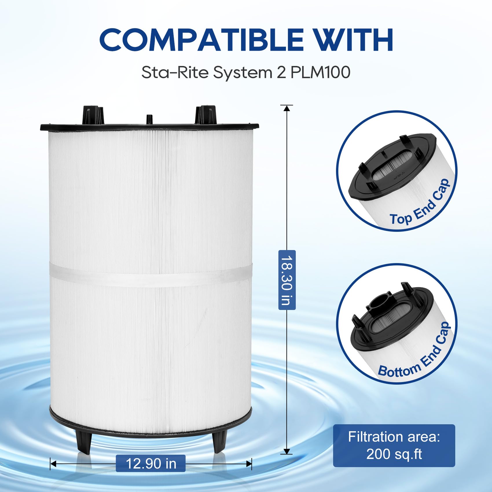 Miory 27002-0150S air bleed assembly aids air removal for efficient filtration