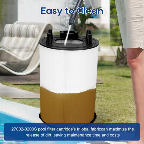 Miory 27002-0150S chlorine-resistant end cap adds durability against pool chemistry