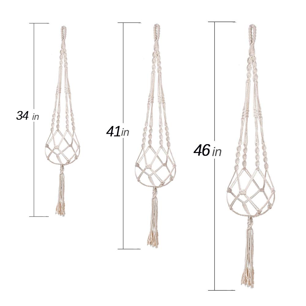 MIPON 3-hooks set for versatile plant arrangements with any pot