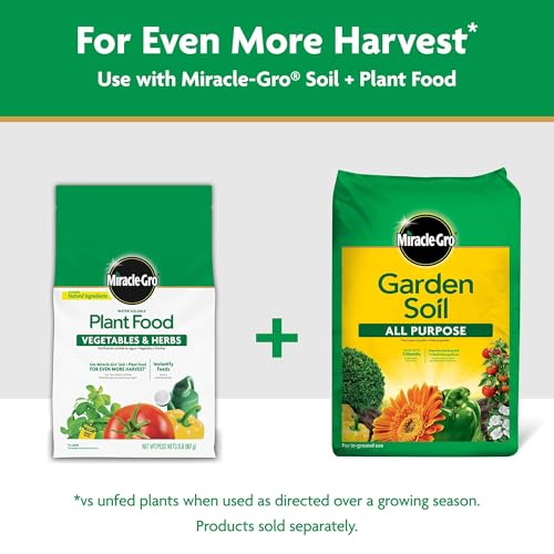Miracle-Gro 2 lb box covers about 800 sq ft for planning