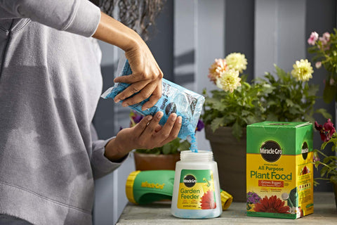 All Purpose Feed nourishes flowers and vegetables for robust home gardens.