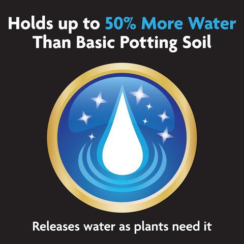 Miracle-Gro Expand 'n Gro includes built-in fertilizer for steady feeding