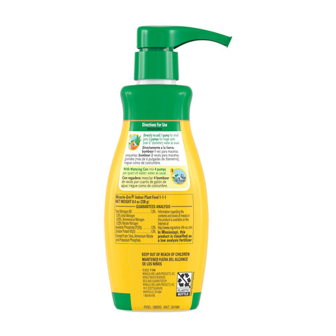 Miracle-Gro Indoor Plant Food home garden setup inspires indoor greenery.