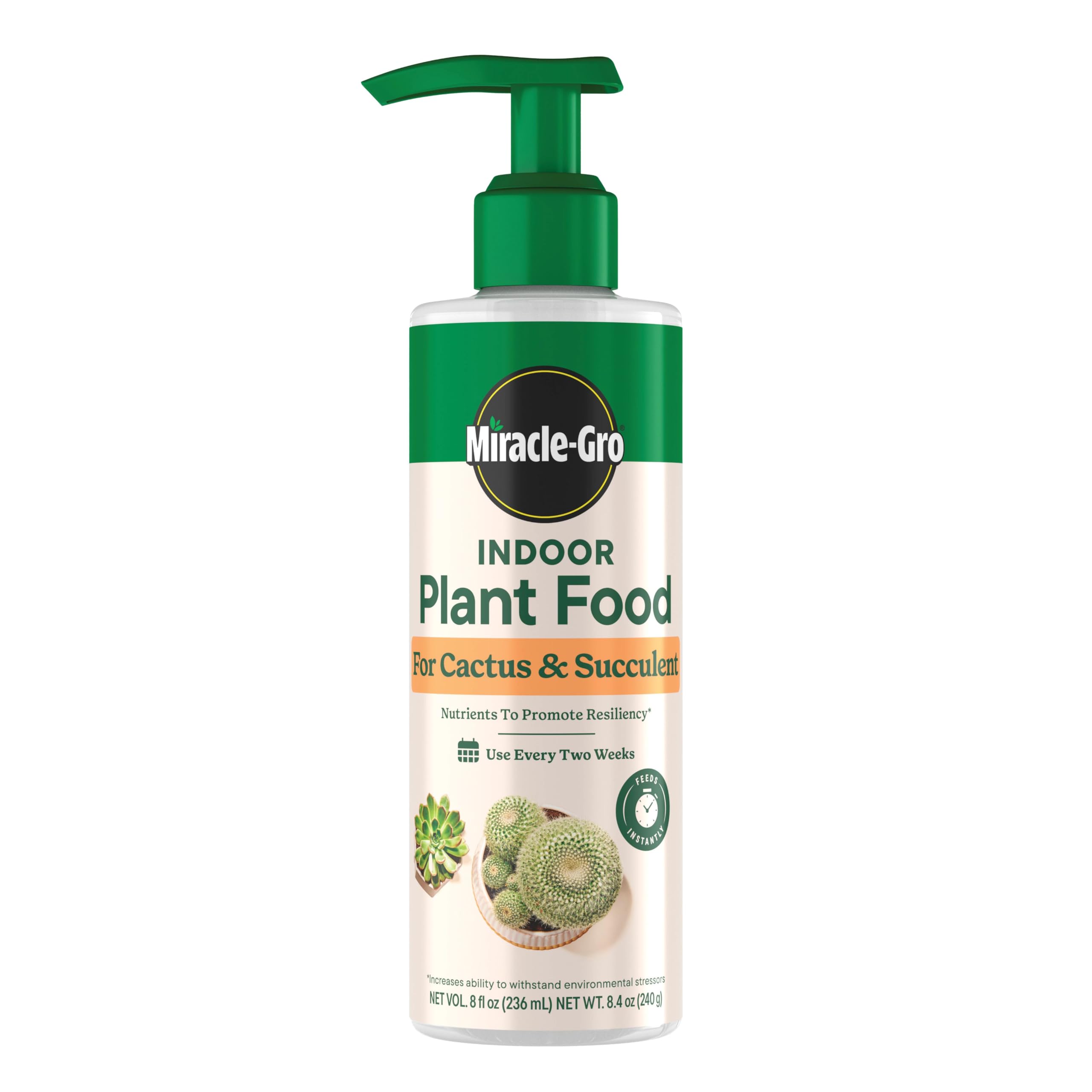 Miracle-Gro helps jade, aloe, and kalanchoe with proper feeding