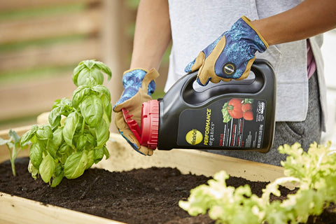 Vegetables, herbs, and fruits benefit from OMRI-listed organics in Miracle-Gro