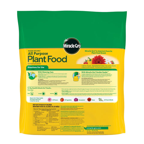 Miracle-Gro scoop small end for indoor plant feeding