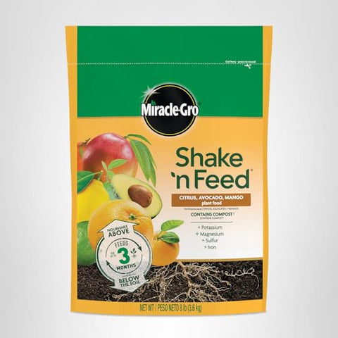 Miracle-Gro Shake 'n Feed in-ground and container use promotes easy garden feeding