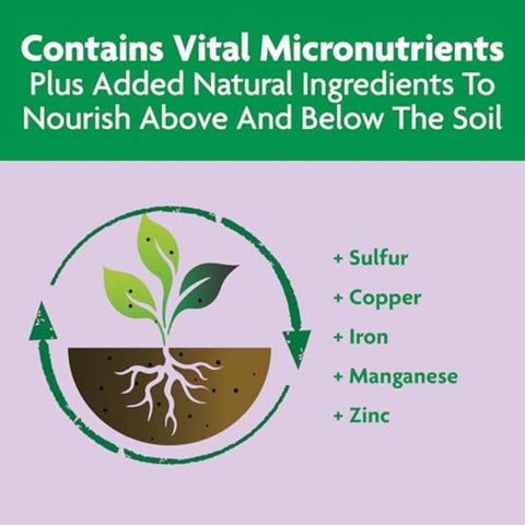 Miracle-Gro Shake 'n Feed boosts bloom color in beds.