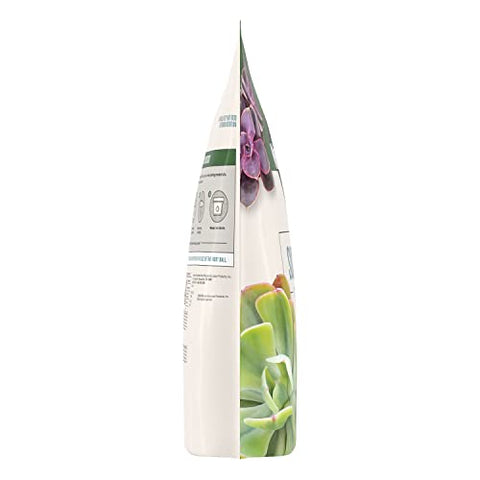 Miracle-Gro succulent potting mix indoor plant setup for containers.