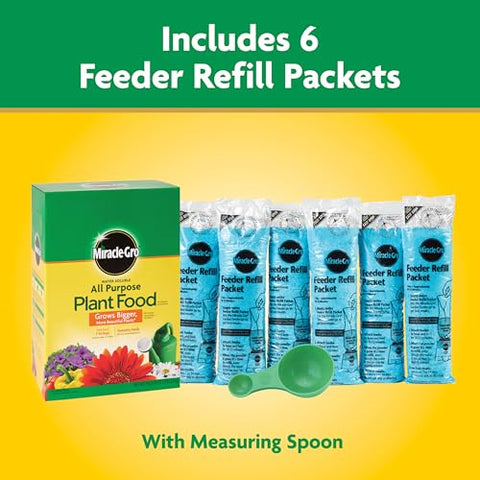 Miracle-Gro vegetable-garden harvest potential with regular feeding