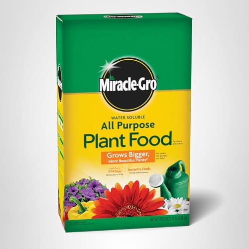 Miracle-Gro covers up to 5,000 sq ft for broad garden feeding