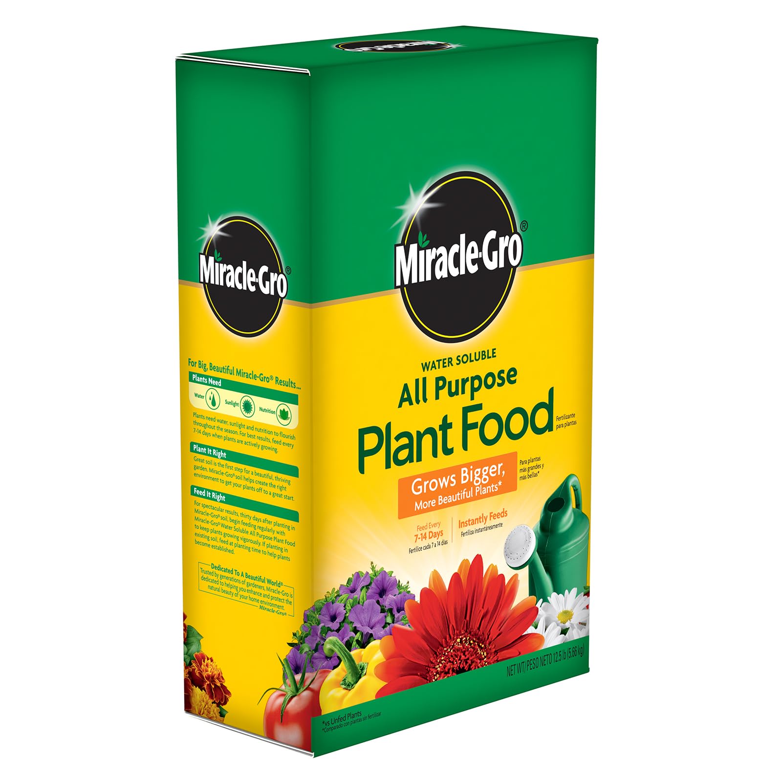 Miracle-Gro indoor feeding with all-purpose plant food for houseplants