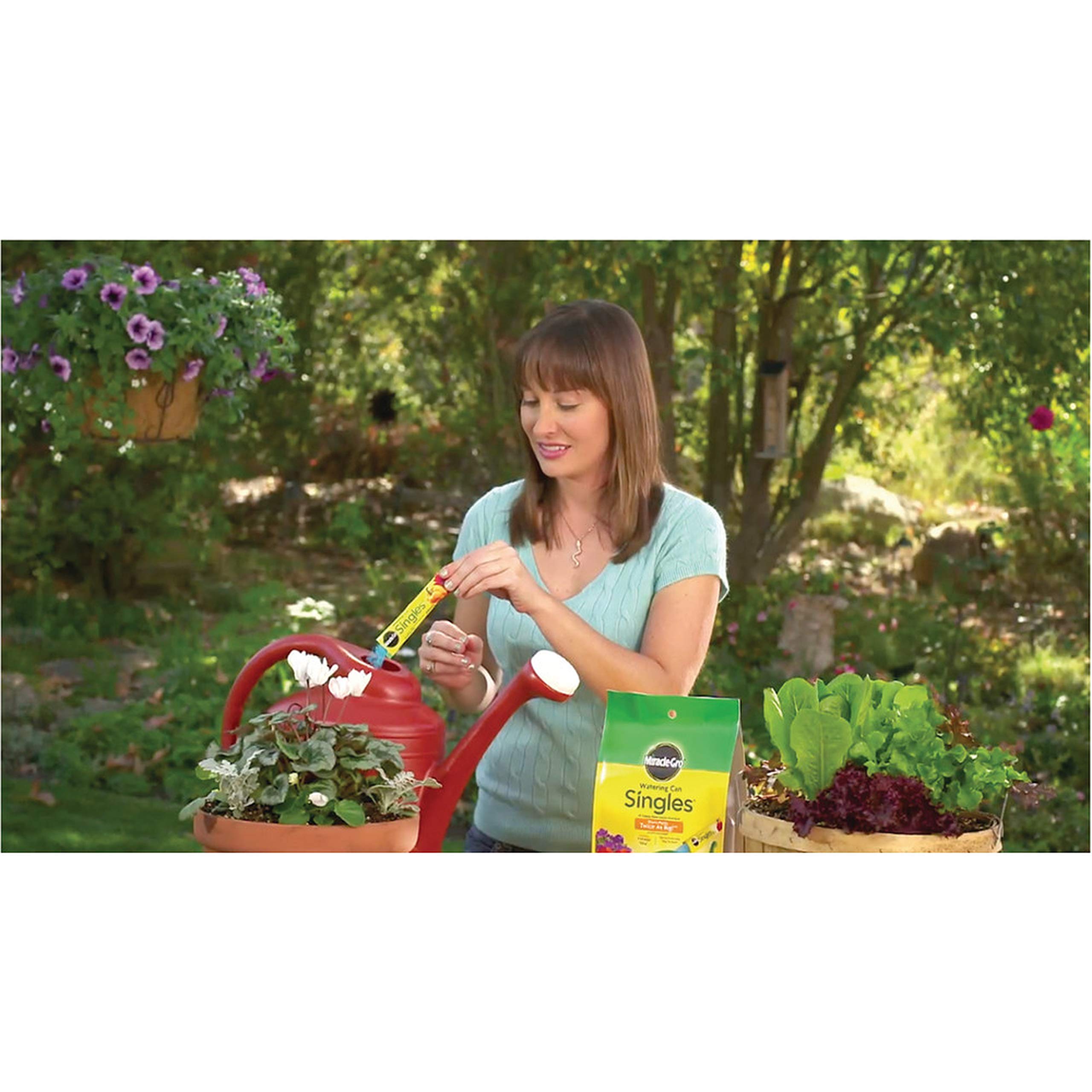 Designed for all-purpose use across seasonal houseplants and outdoor pots.