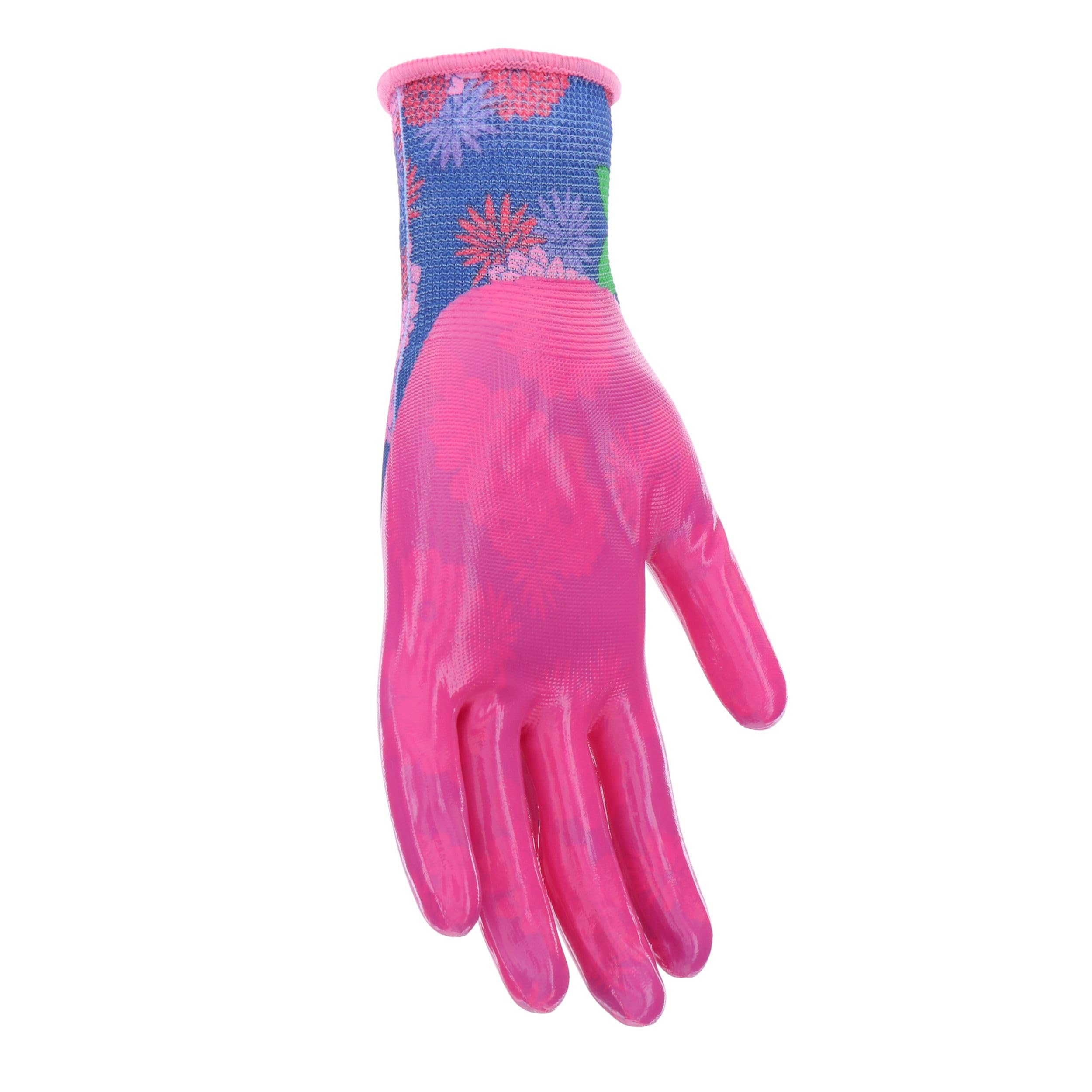 Miracle-Gro gloves provide dexterity for precise potting and pruning with small tools.