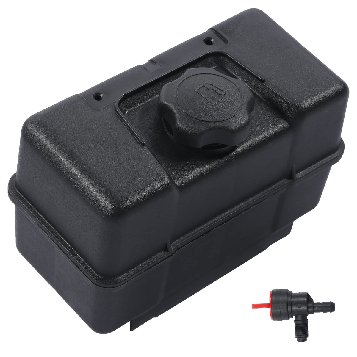 Misakomo 691993 fuel tank remote mount for easy installation and leak prevention.
