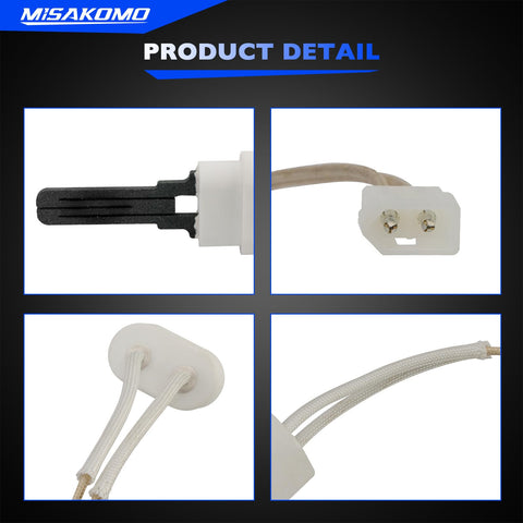 Misakomo igniter replacement inside heater for improved reliability.