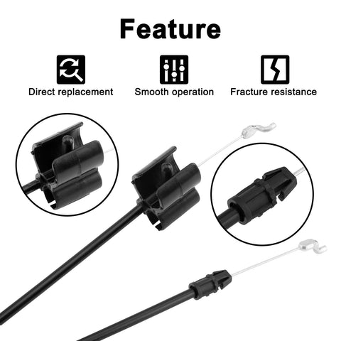 Misakomo mower zone control cable assembly ready for quick installation on compatible mowers.