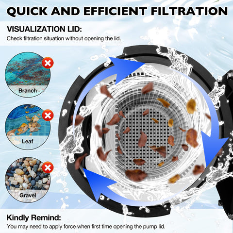 Misakomo removable drain plug aids quick maintenance and drainage during service.