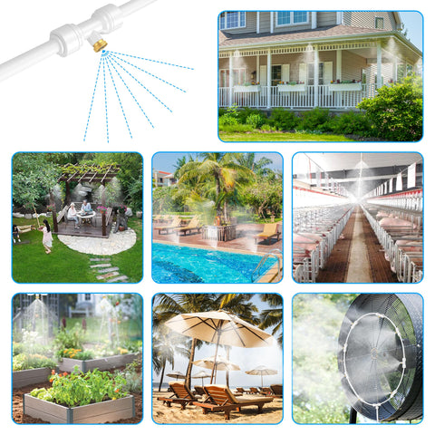 MISSIGO gazebo cooling setup for comfortable outdoor gatherings.