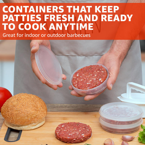Mission Gallery stackable containers save fridge space during prep