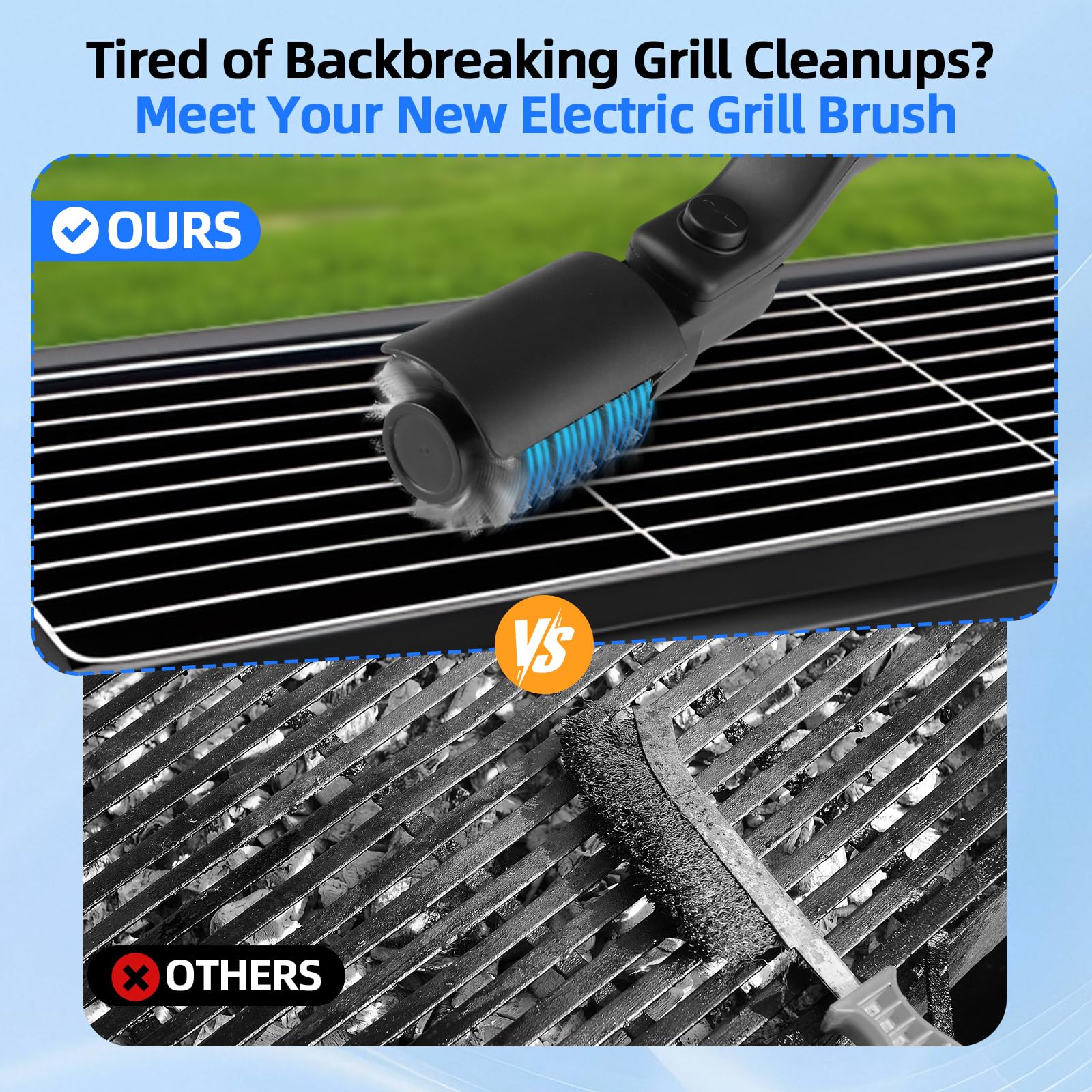 Mistcado cordless operation enables flexible cleaning away from outlets.