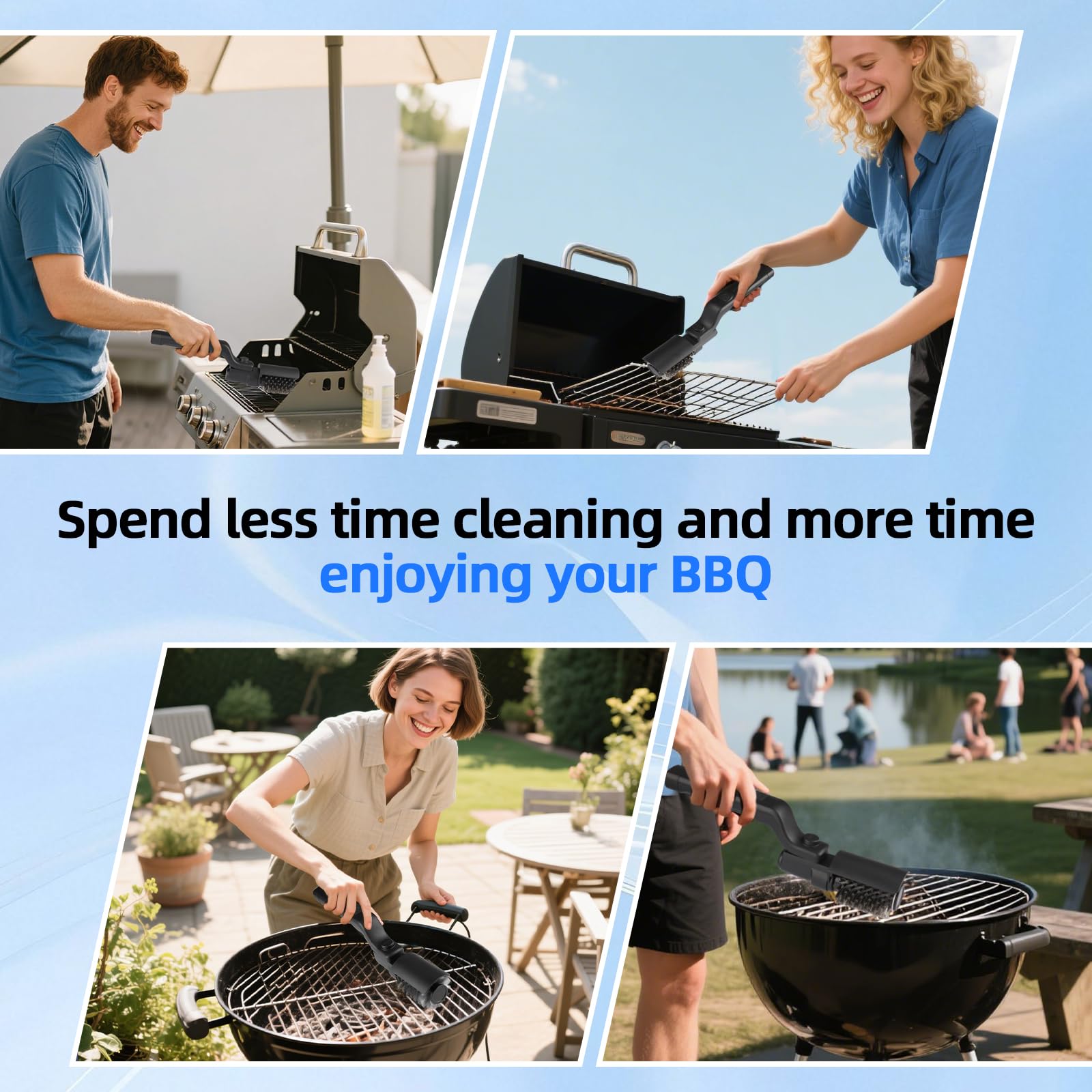 Mistcado ergonomic handle provides comfortable grip during cleaning