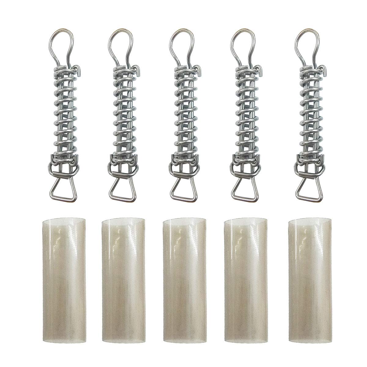 Mistcooling 8in stainless steel pool spring for strong, long-lasting coverage.