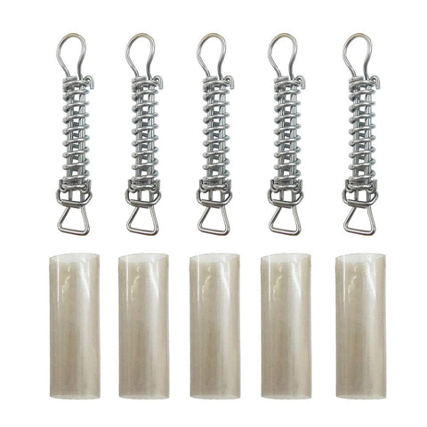 Mistcooling 8in stainless steel pool spring for strong, long-lasting coverage.