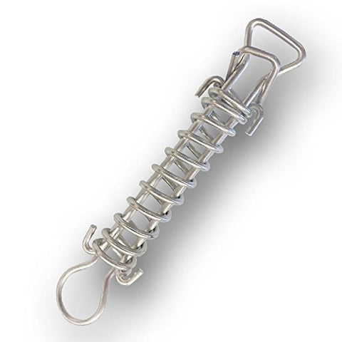 Mistcooling stainless steel pool spring detail shows heavy-gauge durability.