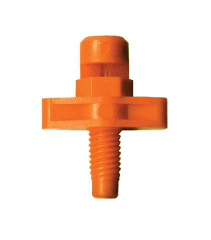 Mister Landscaper 180° half circle fan micro spray delivers wide coverage along walkways.