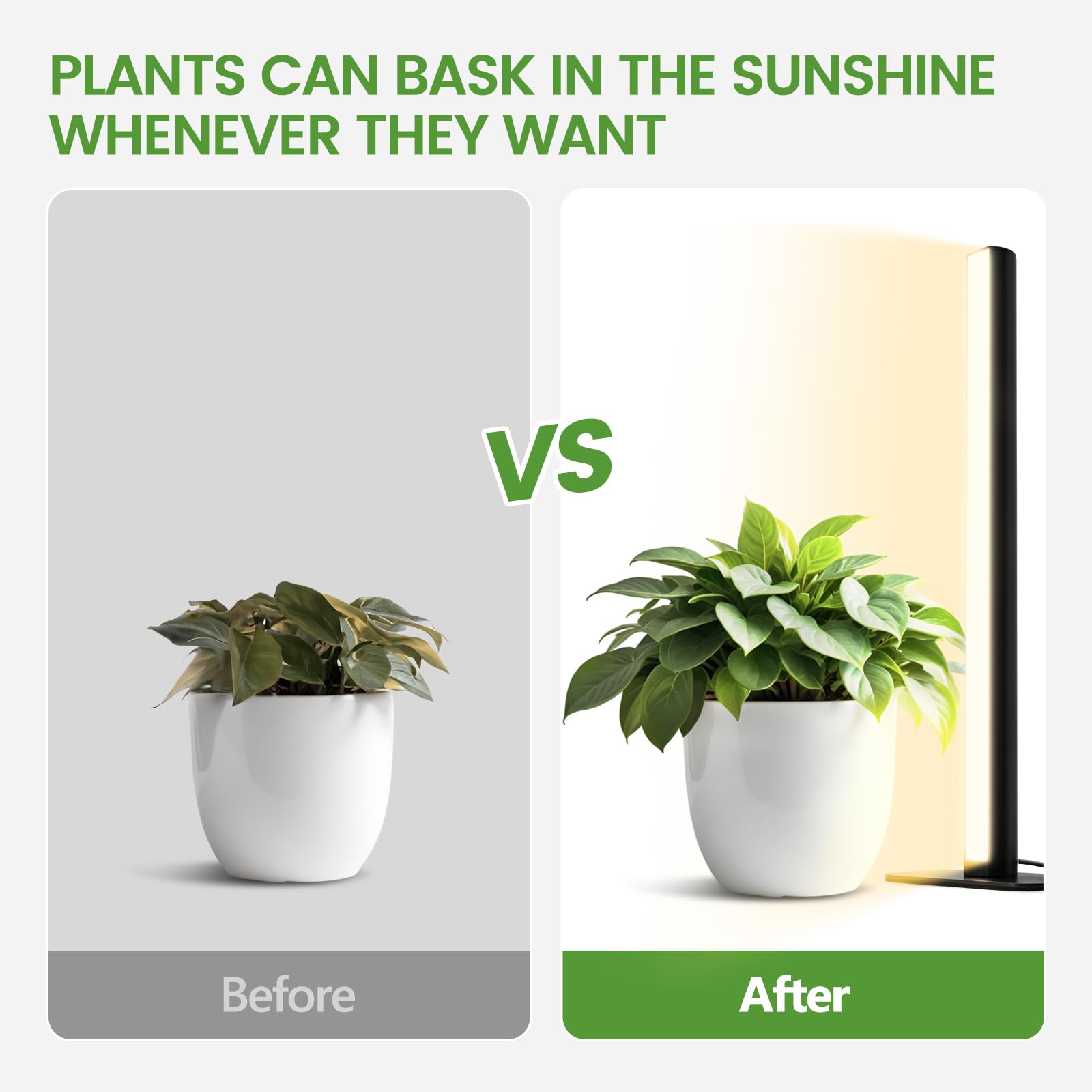 MistyJungle grow light floor stand for versatile installation