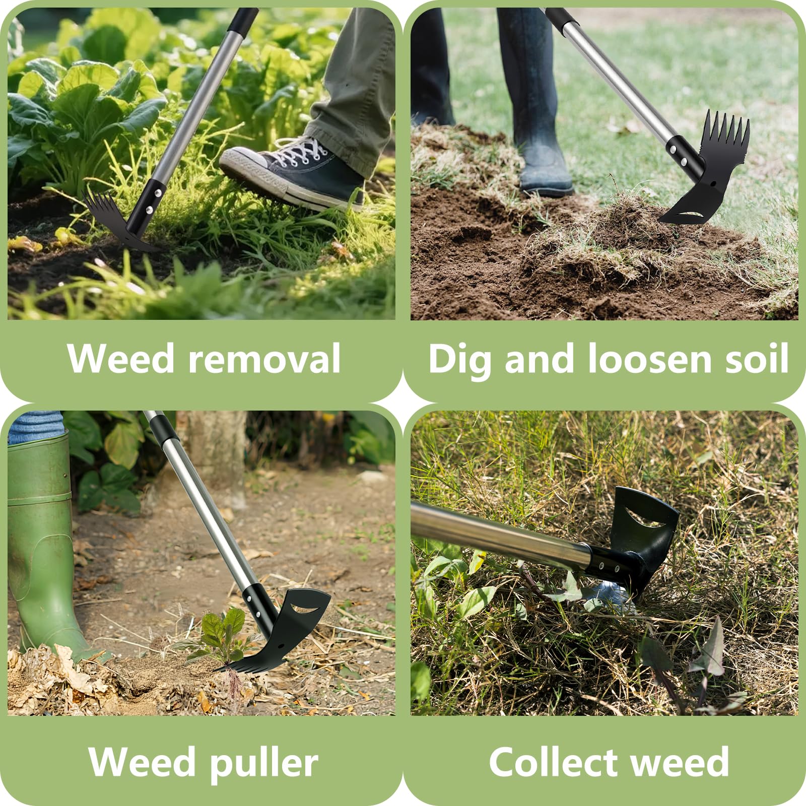 Mitclear eco-friendly weed puller supports chemical-free gardening