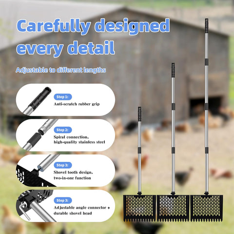 Mittimiya precise mesh screen aids litter removal