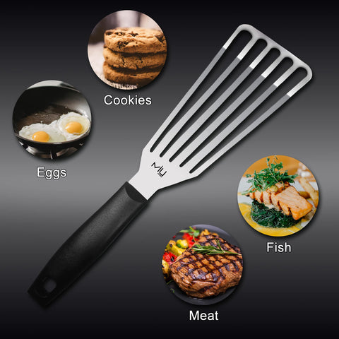 MIU France 6.5-inch blade enables precise flipping of small portions