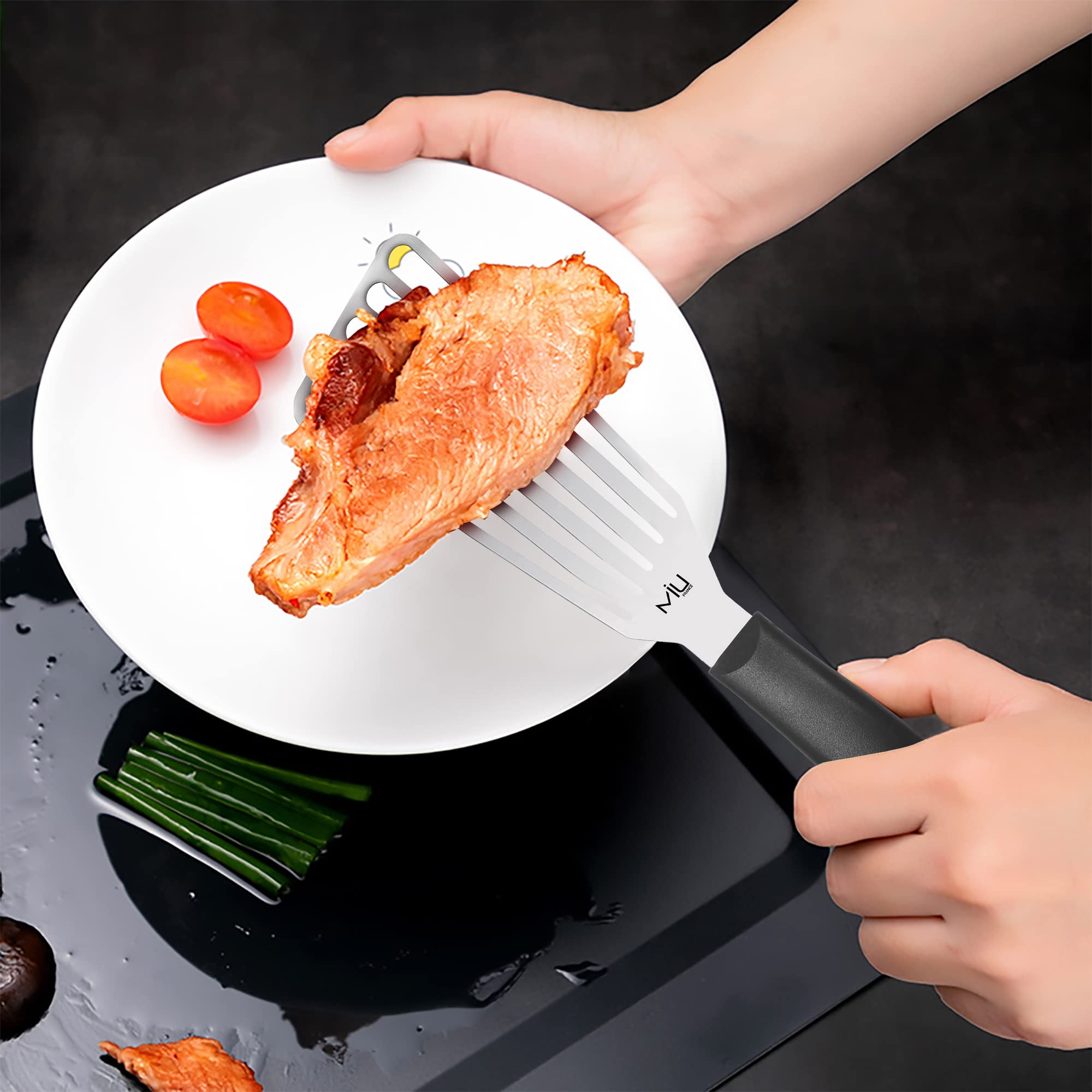 MIU France dishwasher-safe design simplifies cleanup after grilling