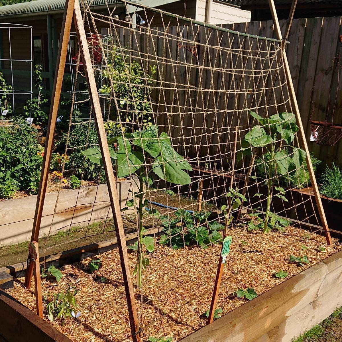 Miuezuth jute netting biodegradable design simplifies seasonal cleanup