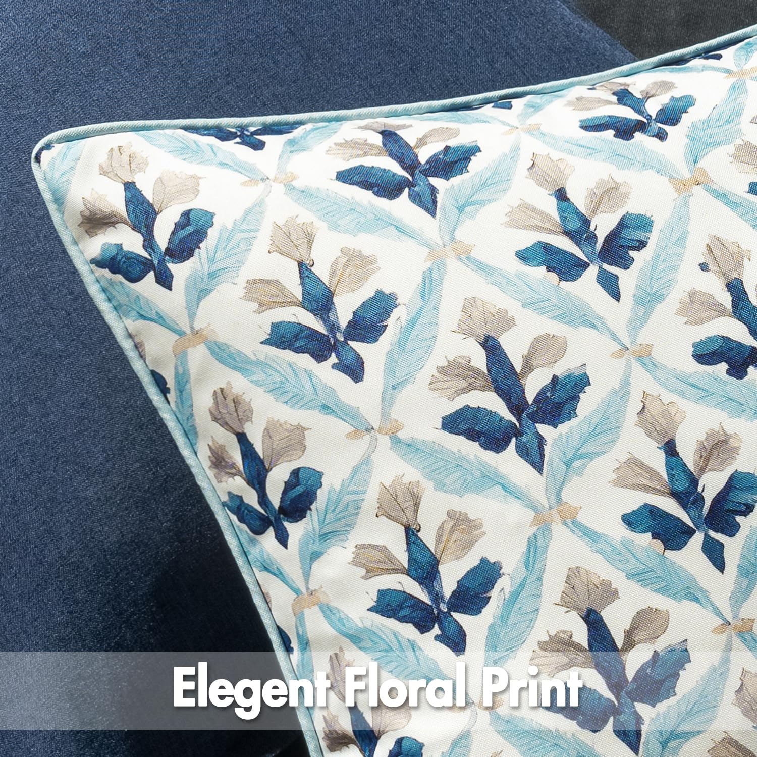 MIULEE 18x18 inch pillow cover set for couch and balcony