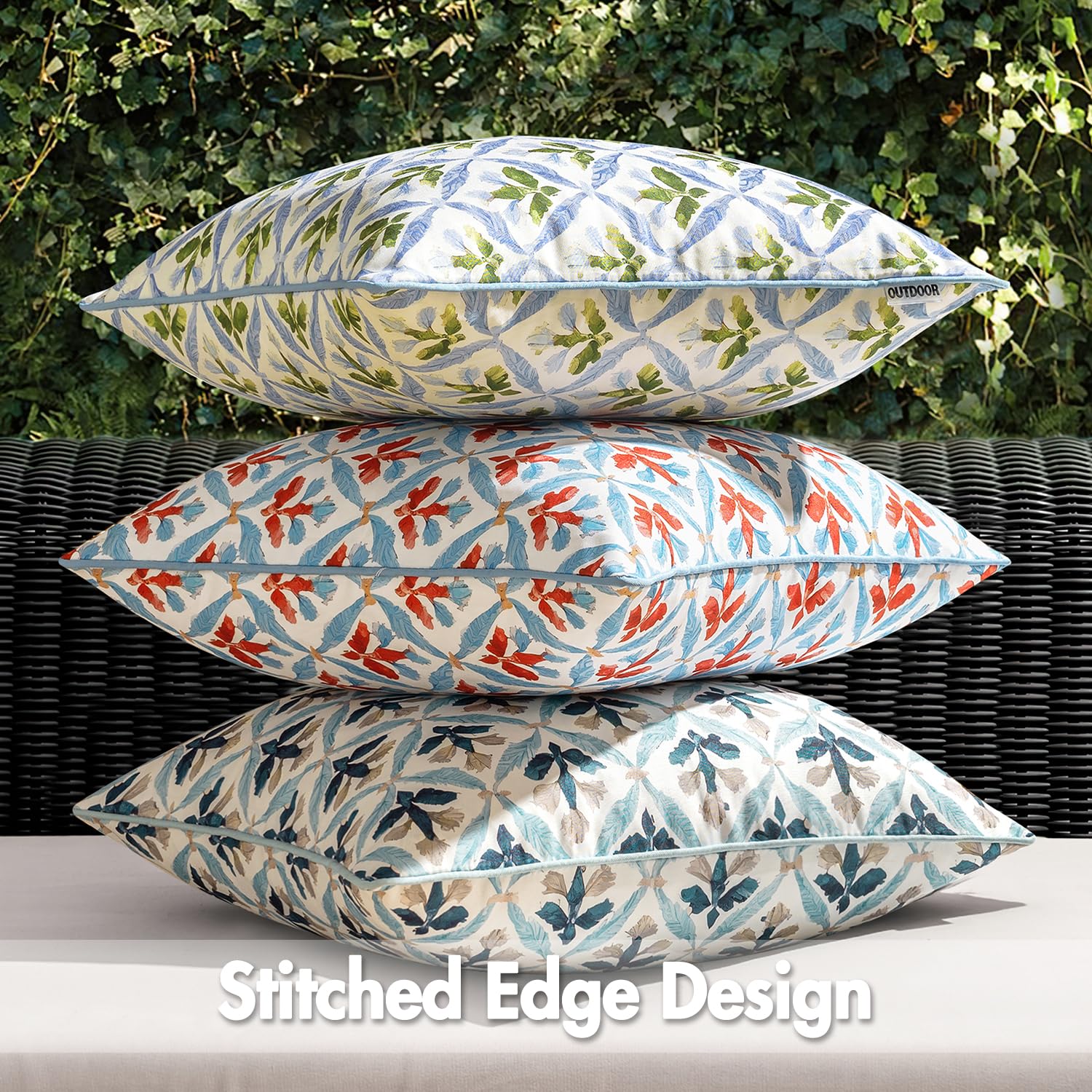 MIULEE durable canvas polyester water-resistant cover for outdoor cushions