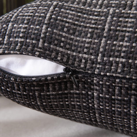 MIULEE indoor outdoor pillow cover with water resistance and PU coating.