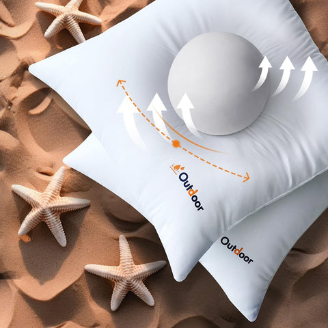 MIULEE outdoor-pillow multi-use ideal for balcony, patio, garden, poolside spaces.