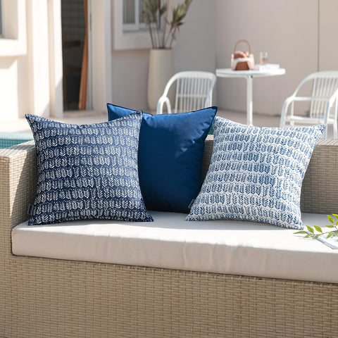 MIULEE outdoor pillows inserts are soft PP cotton for plush, lasting support.