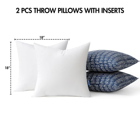 MIULEE outdoor pillows covers are machine washable cold; simple care keeps them fresh.