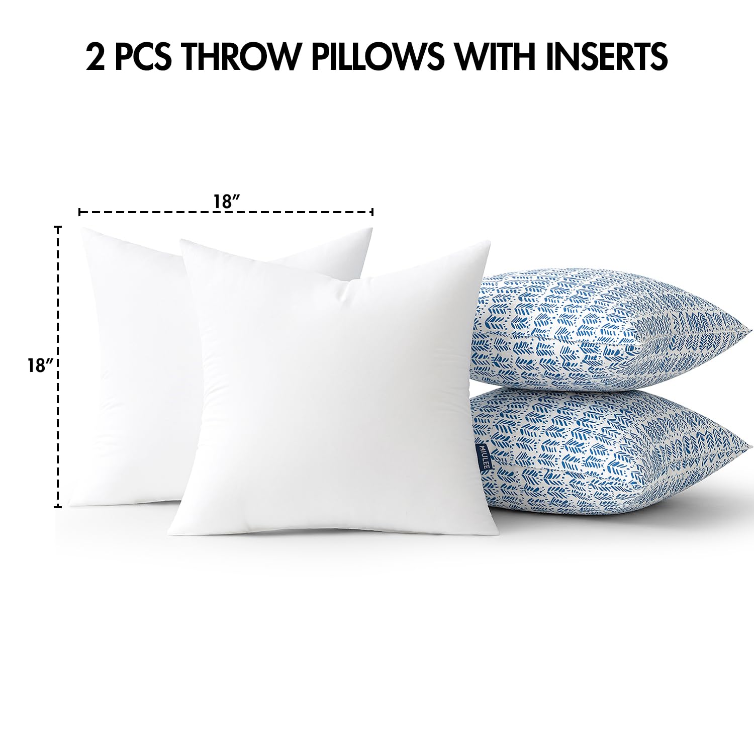 MIULEE versatile cushions suitable for patios, benches, sofas, and camping chairs.