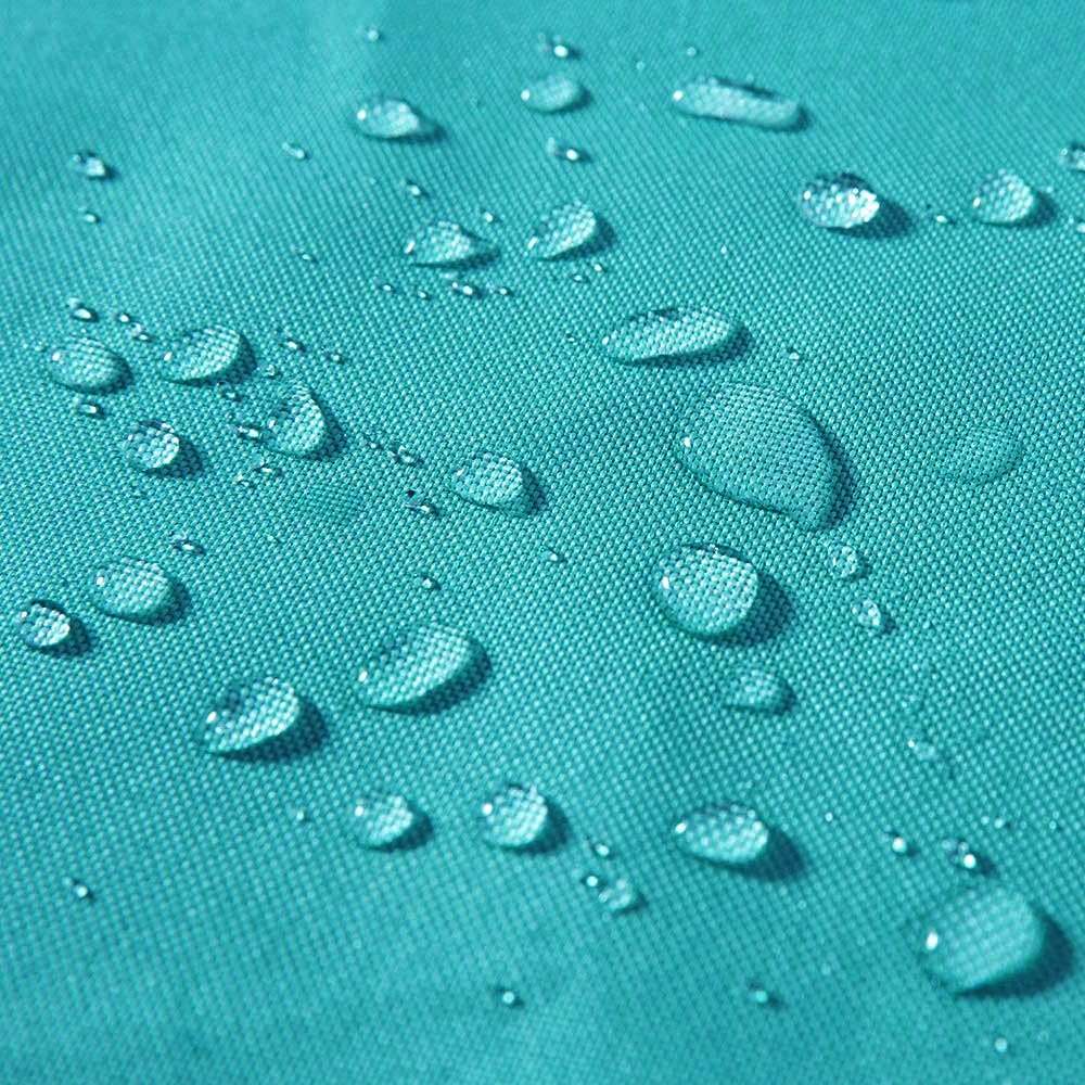 MIULEE turquoise cushion cover adds vibrant decor to garden seating.