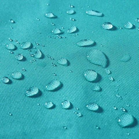 MIULEE turquoise cushion cover adds vibrant decor to garden seating.