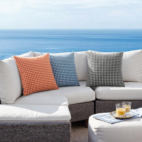 MIULEE pillow cover hidden zipper enables easy insert and removal.